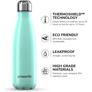 Botella de Agua Deportiva Proworks caracteristicas