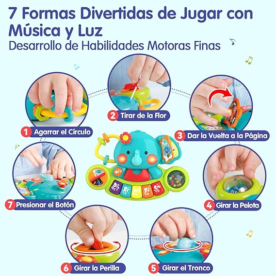 Piano para bebés 3 en 1 Hola 2 Piano para bebés 3 en 1 Hola - Imagen 2