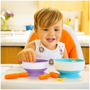 Munchkin Stay Put Copas con ventosa, paquete de 3 3
