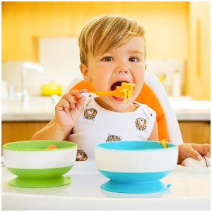 Munchkin Stay Put Copas con ventosa, paquete de 3 4