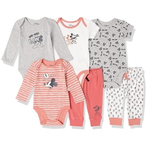 Amazon Essentials Disney | Marvel | Star Wars Conjunto de 6 Piezas Unisex Bebés