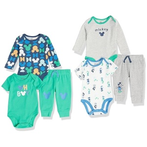 Amazon Essentials Disney | Marvel | Star Wars Conjunto de 6 Piezas Unisex Bebés
