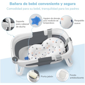 Bañera Portátil DEANIC caracteristicas