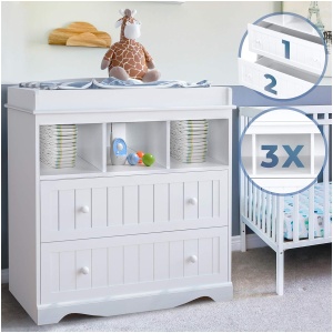 Cómoda Cambiador para Bebé Infantastic