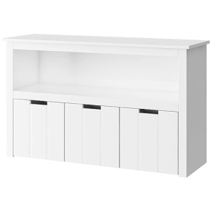FOREHILL Armario Almacenaje para Guardar Juguetes, Mueble Almacenaje Madera