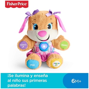 Fisher-Price Perrita primeros descubrimientos, juguete bebé +6 meses