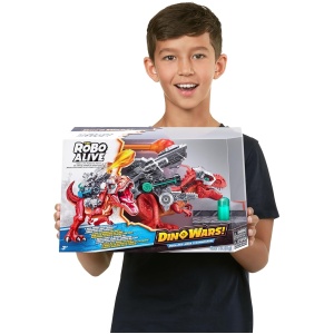 Mega-Rex ROBO ALIVE Dino Wars ZURU caja