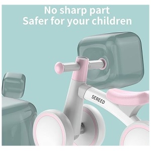 SEREED Bicicleta sin Pedales para Niños a Partir de 1 Año, Juguete Infantil para Bebés de 12 a 24 Meses