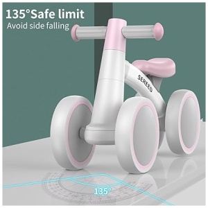 SEREED Bicicleta sin Pedales para Niños a Partir de 1 Año, Juguete Infantil para Bebés de 12 a 24 Meses
