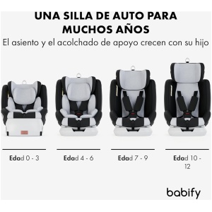 Silla Coche Giratoria Babify Onboard edades