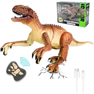 Velociraptor Luminosos Dinosaurio Realista Kizmyee