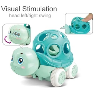 ZHUOYOU Sonajeros Juguetes Coches 6-12 meses