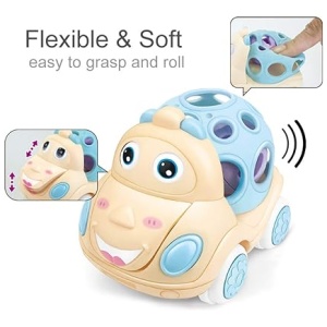 ZHUOYOU Sonajeros Juguetes Coches 6-12 meses