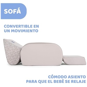 CHICCO - Sillón Infantil Convertible en Chaise Longue y Butaca