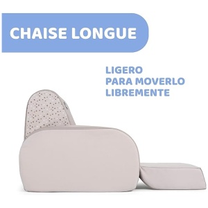 CHICCO - Sillón Infantil Convertible en Chaise Longue y Butaca