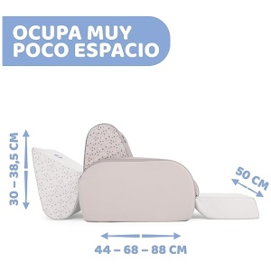 CHICCO - Sillón Infantil Convertible en Chaise Longue y Butaca