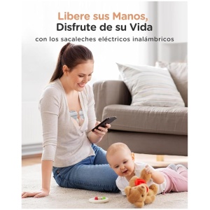 JHEPPBAY - Sacaleches Electricos Manos Libres