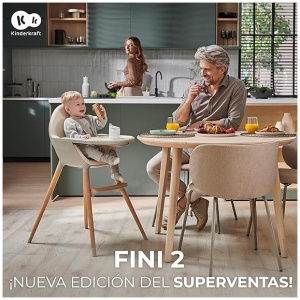 KINDERKRAFT FINI 2 - Trona para bebé