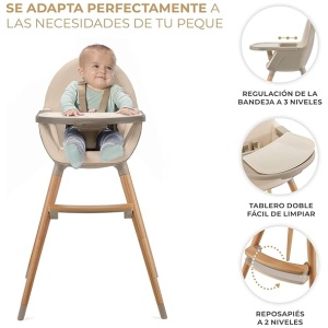 KINDERKRAFT FINI 2 - Trona para bebé