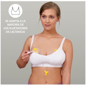 Diseñado para realizar varias tareas al mismo tiempo. Ultraligero y cómodo, batería recargable integrada. Medela Swing Maxi - Sacaleches Eléctrico Doble Manos Libres
