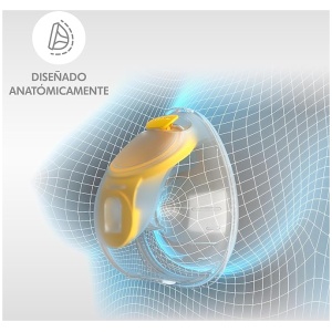 Medela Swing Maxi - Sacaleches Eléctrico Doble Manos Libres Ultraligero y cómodo, batería recargable integrada. Se adapta a la gran mayoría de los sujetadores de lactancia.