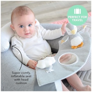 NUBY LITTLE PENGUIN - Cojín hinchable para bebés