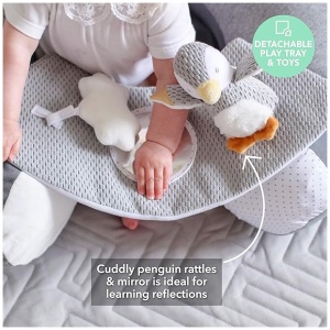 NUBY LITTLE PENGUIN - Cojín hinchable para bebés