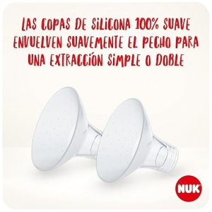 NUK - Sacaleches Eléctrico Doble Soft & Easy