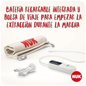 NUK - Sacaleches Eléctrico Doble Soft & Easy