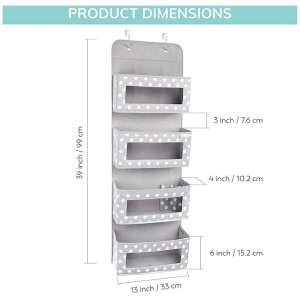 Organizador colgante Vesta Baby para puertas 4