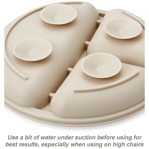 PANDAEAR - Set de Alimentación para Bebés de Silicona