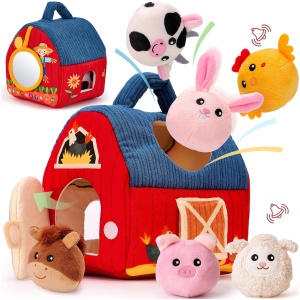 Animales de Granja Hahaland de peluche blandos tela