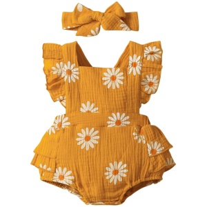 Angel ZYJ Mono Ropa Bebe Niña de Verano 1
