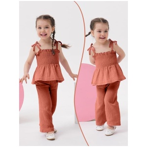 Miipat Conjunto de Verano Ropa de Niña 4